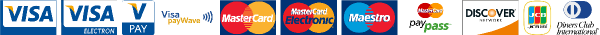 Akceptované platební karty